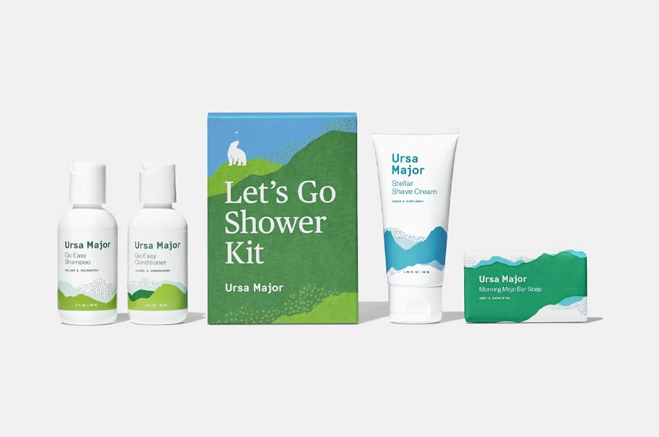 Ursa Major Let's Go Shower Kit