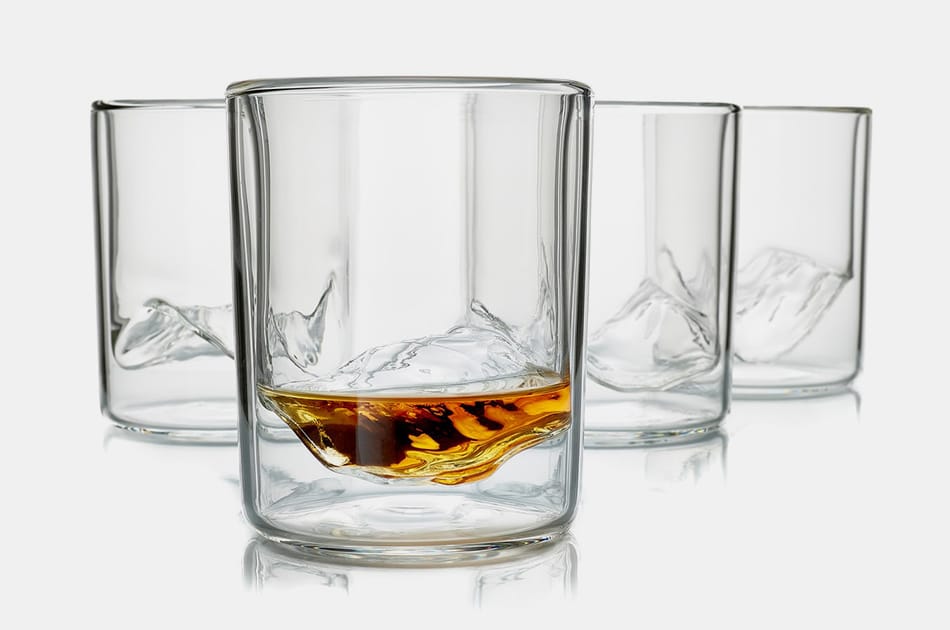 Whiskey Peaks "Rockies" Glasses