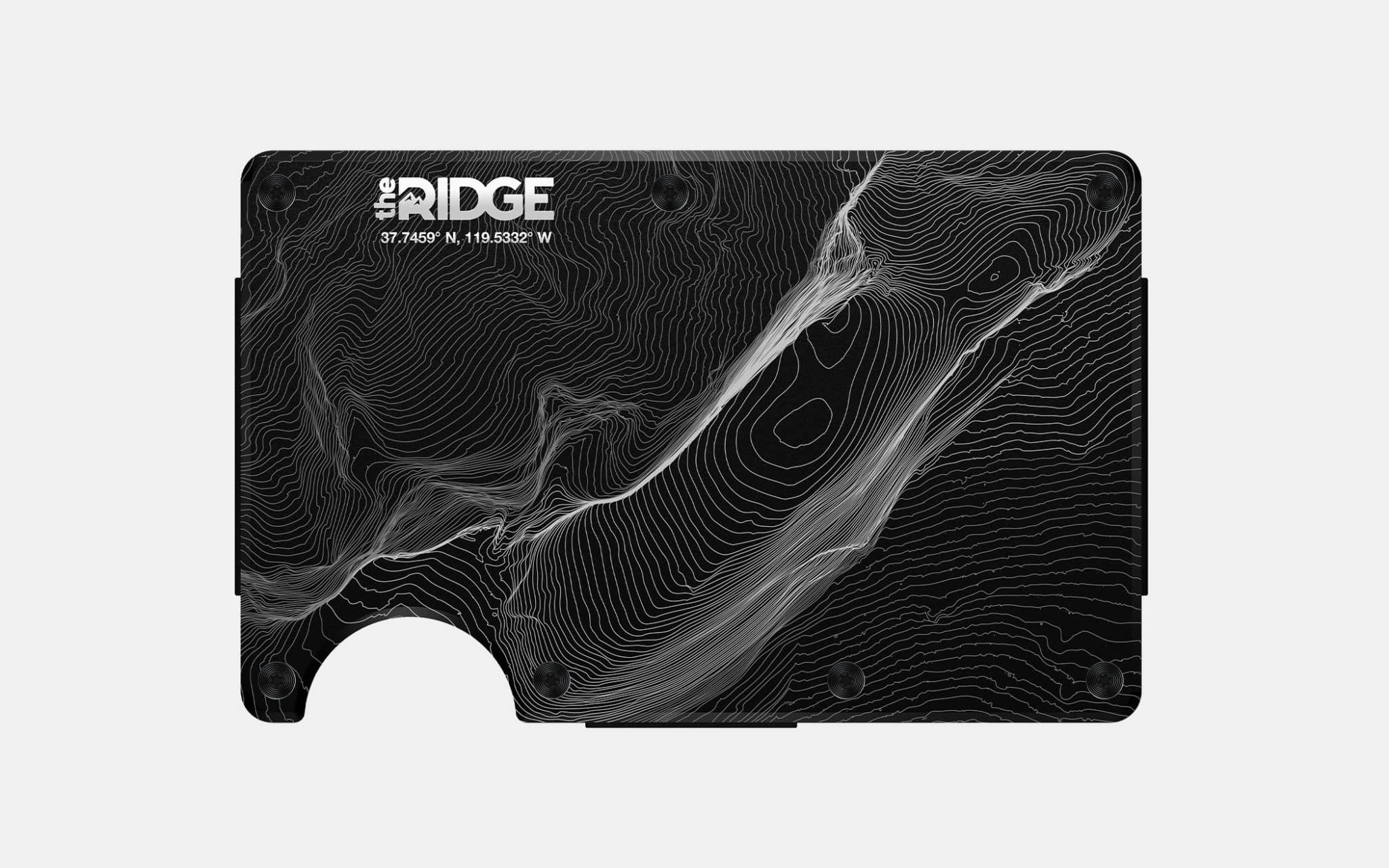 The Ridge Topographic Wallet | GearMoose