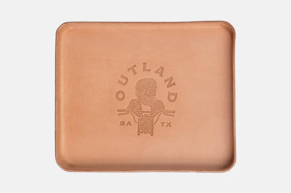 Bexar Goods Leather Valet Tray