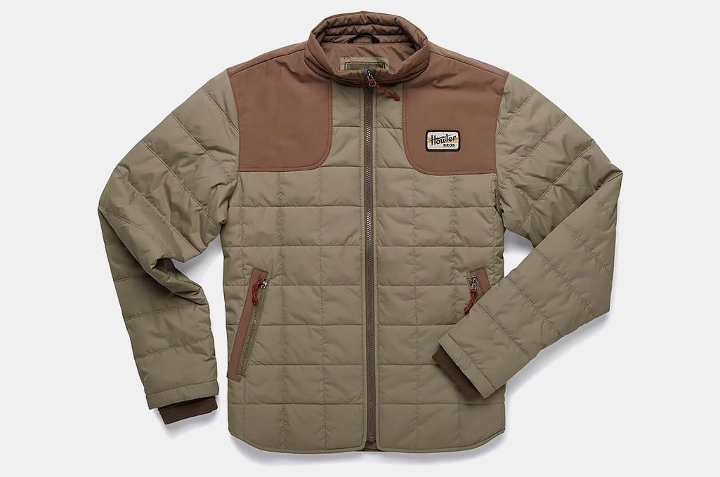 mens quilted jacket with hood