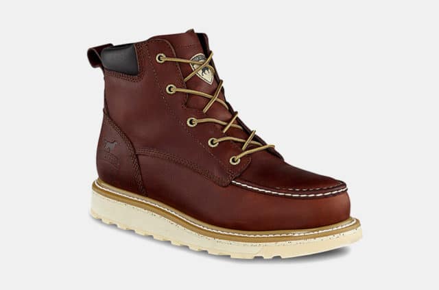 irish setter moc toe work boots