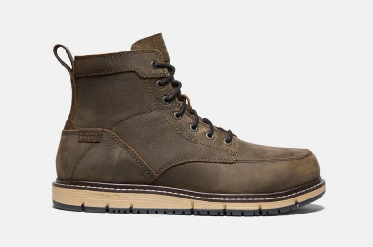 keen moc toe work boot