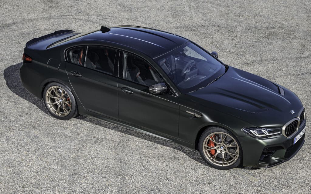 2022 bmw m5 silver