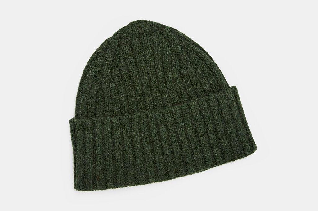 The 20 Best Beanies For Men GearMoose   Drakes Classic Lambswool Beanie 