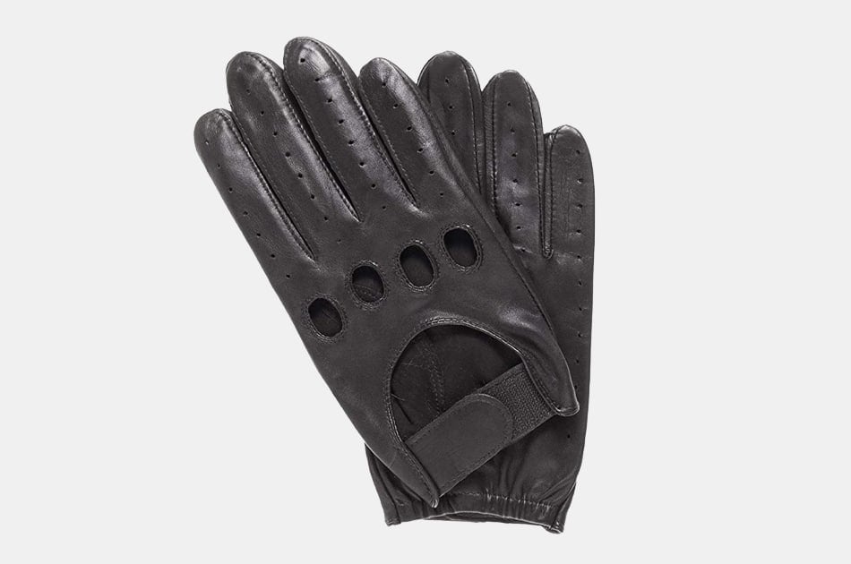 Pratt & Hart Downshift Leather Driving Gloves