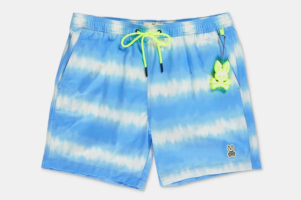 Psycho Bunny Mens Palling Swim Trunks