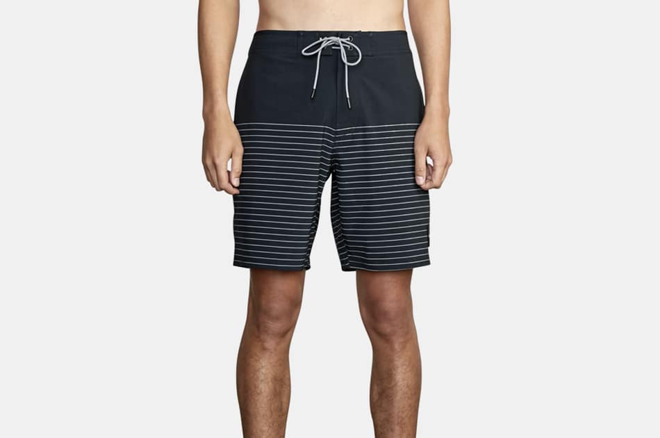 RVCA Current Stripe Water Repellent Board Shorts