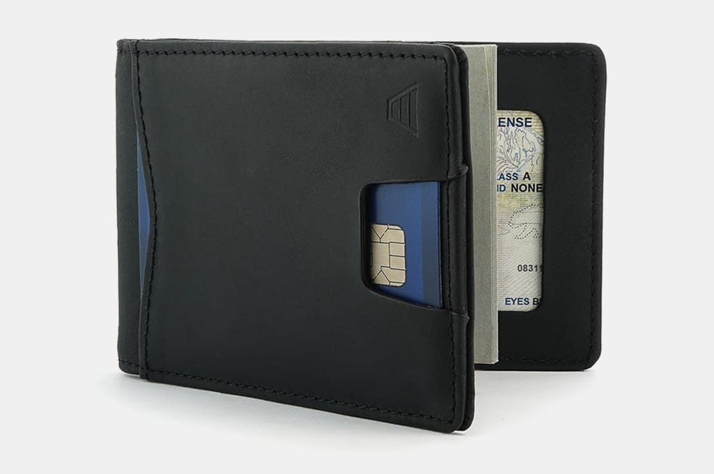 Front Pocket Minimalist EDC Slim Wallet 15 Card Holders for Men Cash Coins KeyJH 