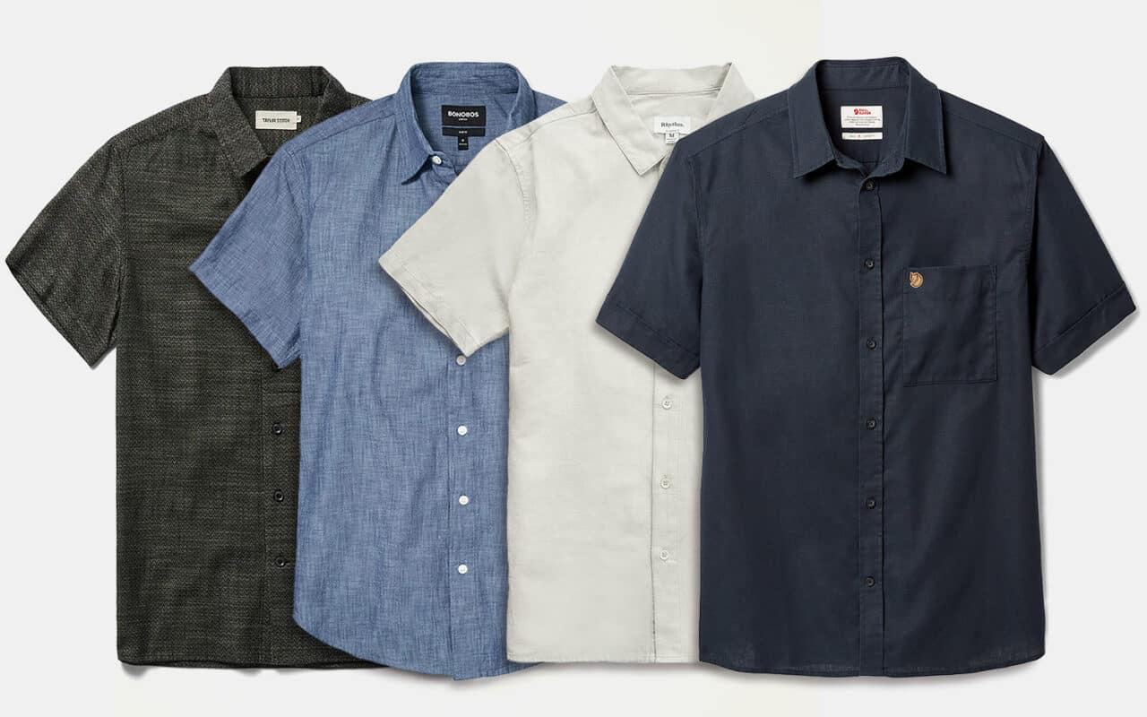 Button Up Short Sleeve Shirt main image 0