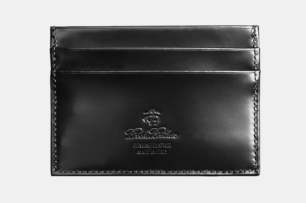 Brooks Brothers French Calfskin Slim Card Case