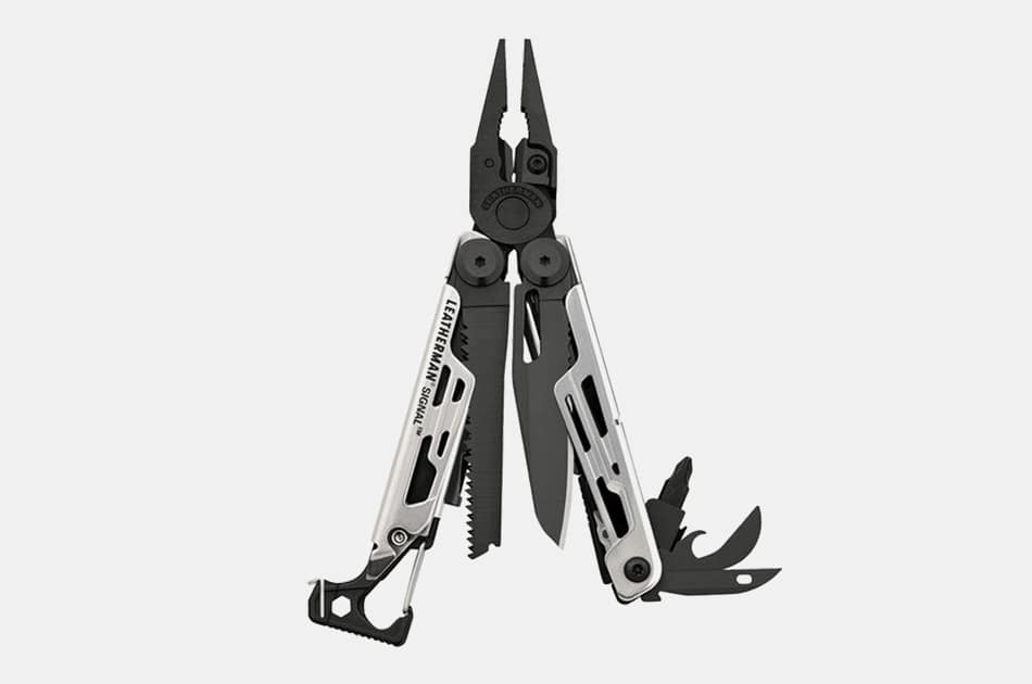 Leatherman Black & Silver Signal Multi-Tool