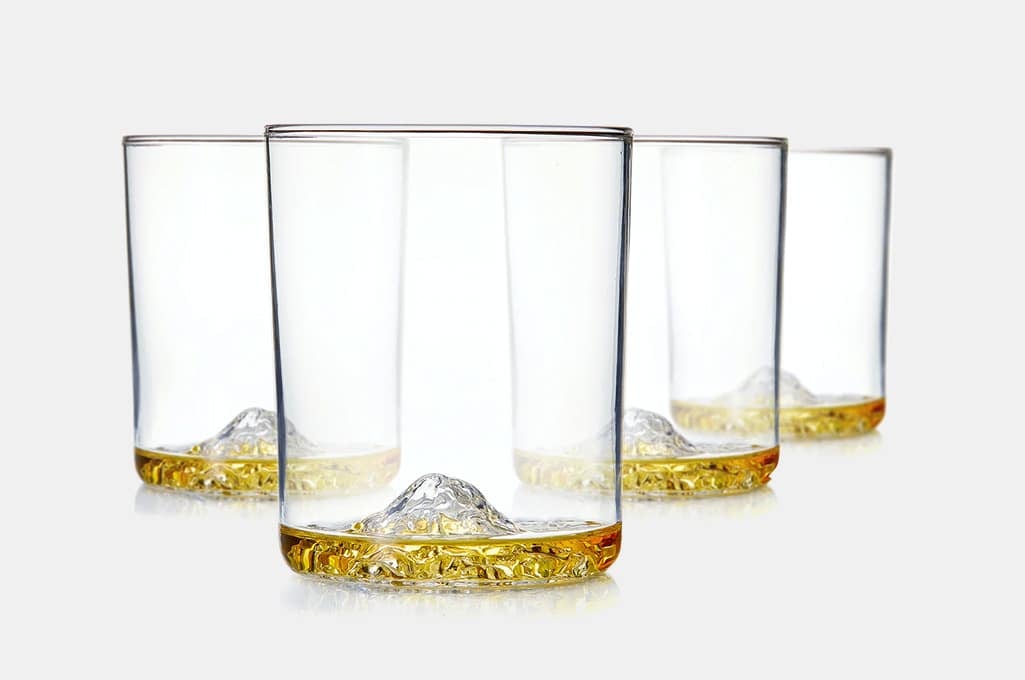 Whiskey Peaks American Mountains Whiskey Glasses