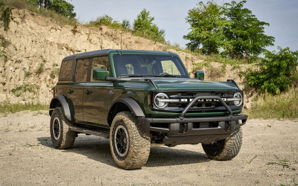 2022 Ford Bronco in Eruption Green