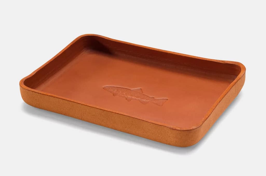 Orvis Leather Desktop Fish Tray