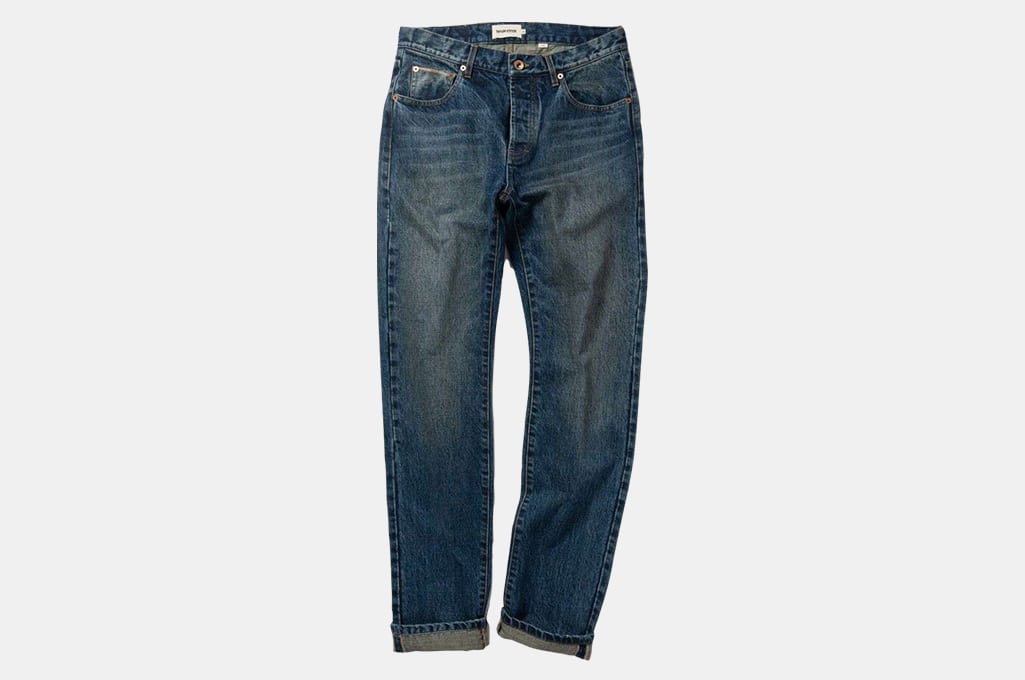 Taylor Stitch 18-Month Wash Organic Selvage Jeans