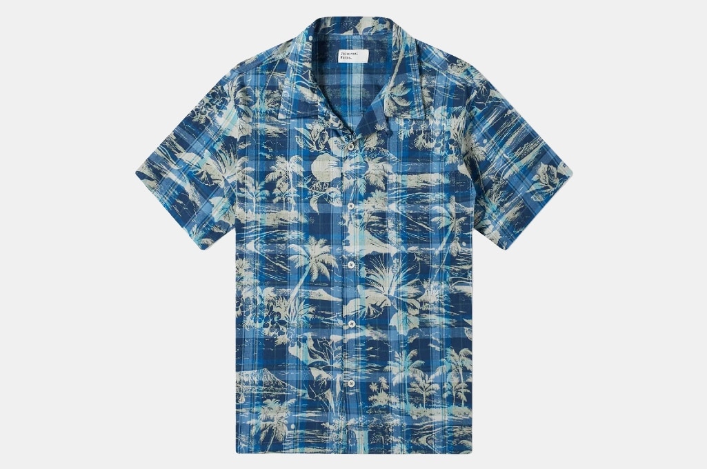 Universal Works Tropical Check Road Shirt 
