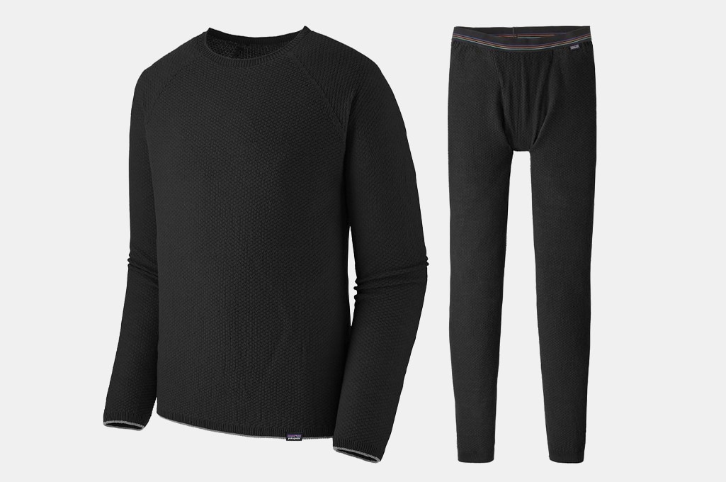 Patagonia Capilene Air Crew Base Layer Top and Bottoms