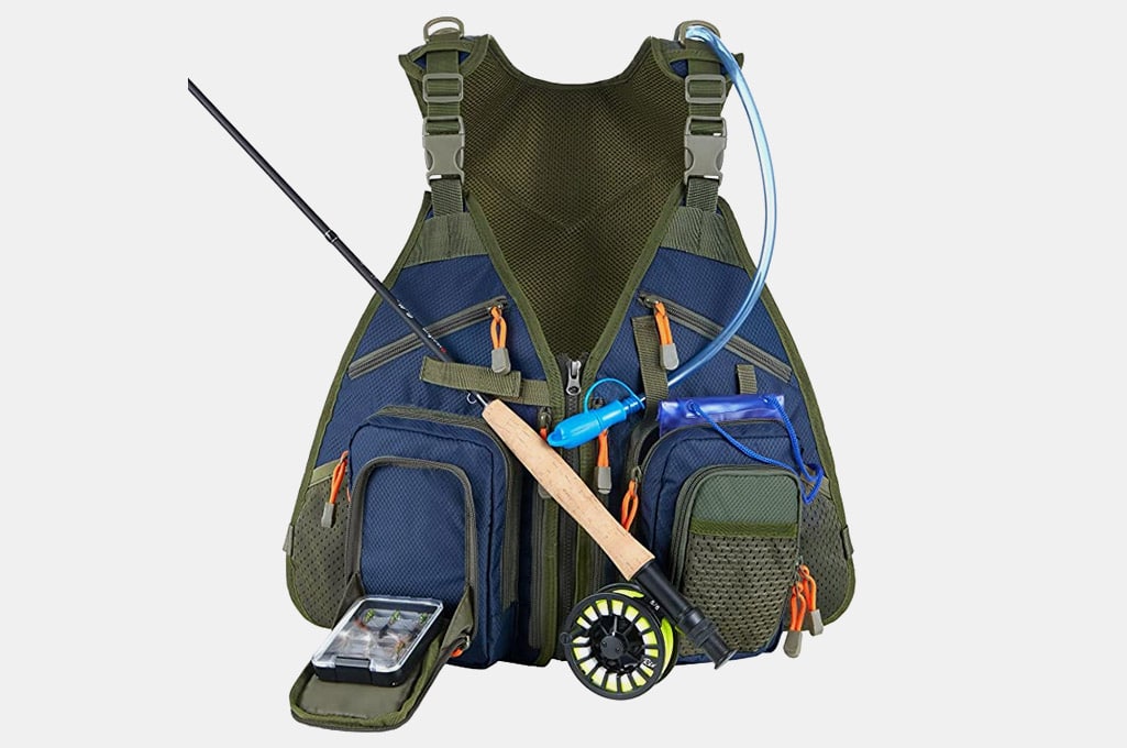 Allen Company Ultra-Light Gallatin Strap Pack Fishing Vest, Fits up to 4  Tackle/Fly Boxes, 14 Accessory Pockets – Best Fly Fishing Gear