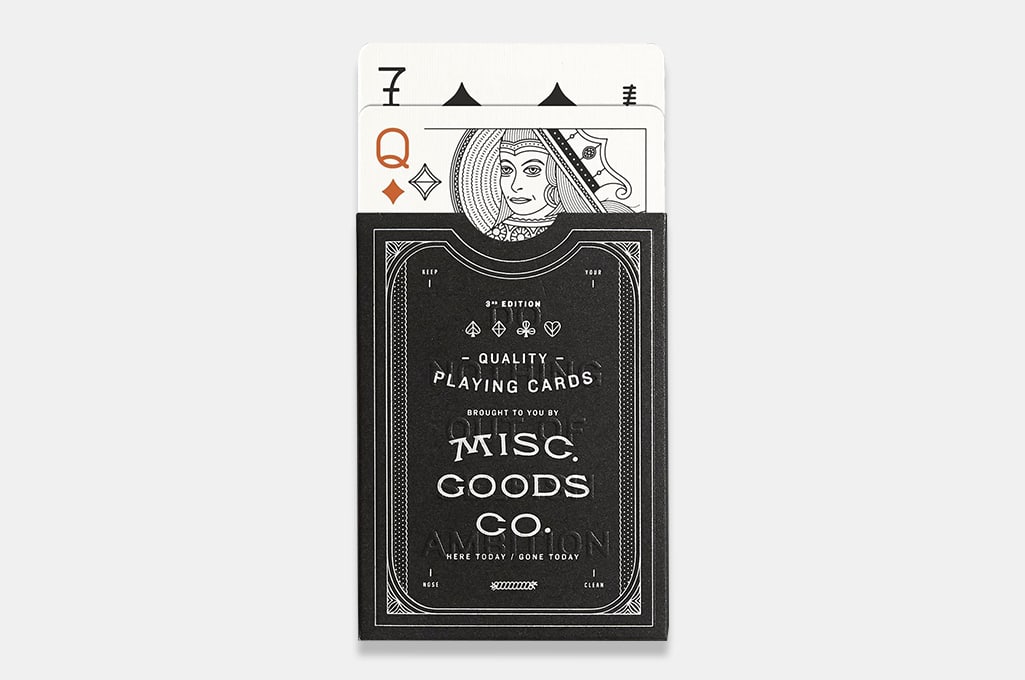 Misc. Goods Co. Playing Cards