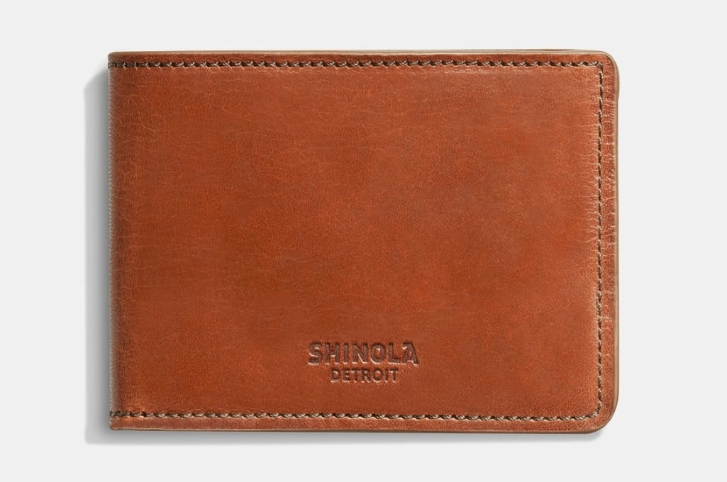 Shinola Slim Bifold 2.0 Wallet