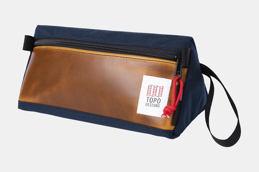 Topo Designs Leather Dopp Kit