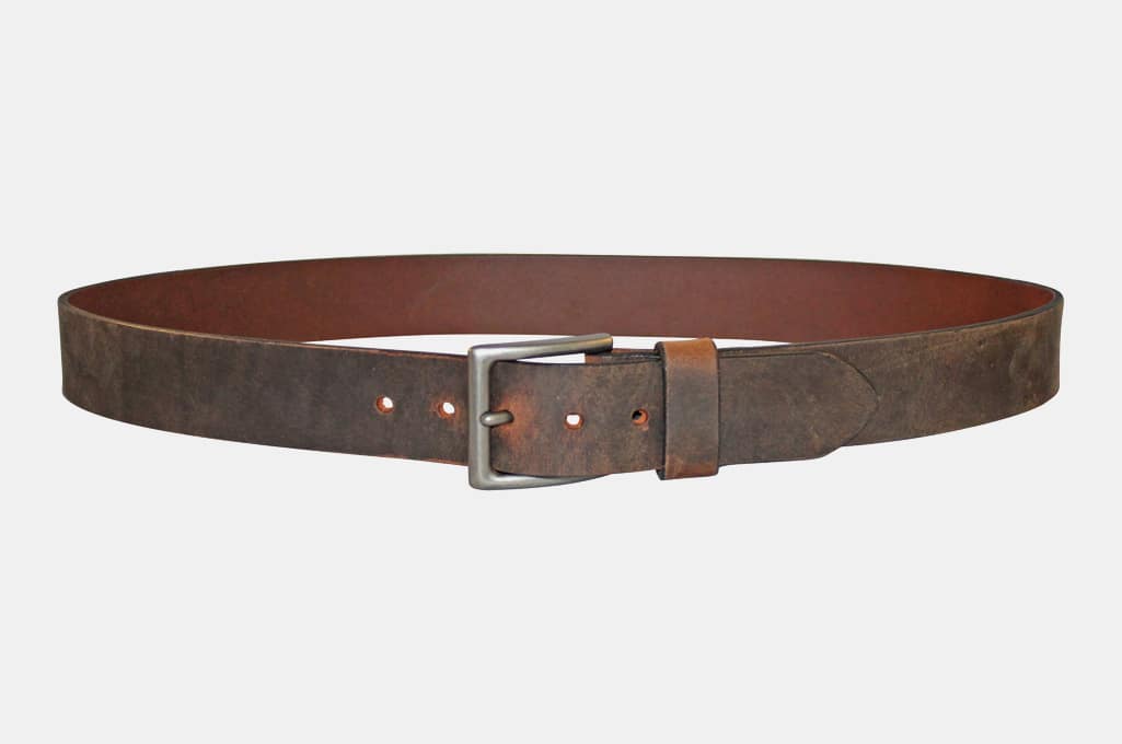 Bison Designs Box Canyon Leather Belt  