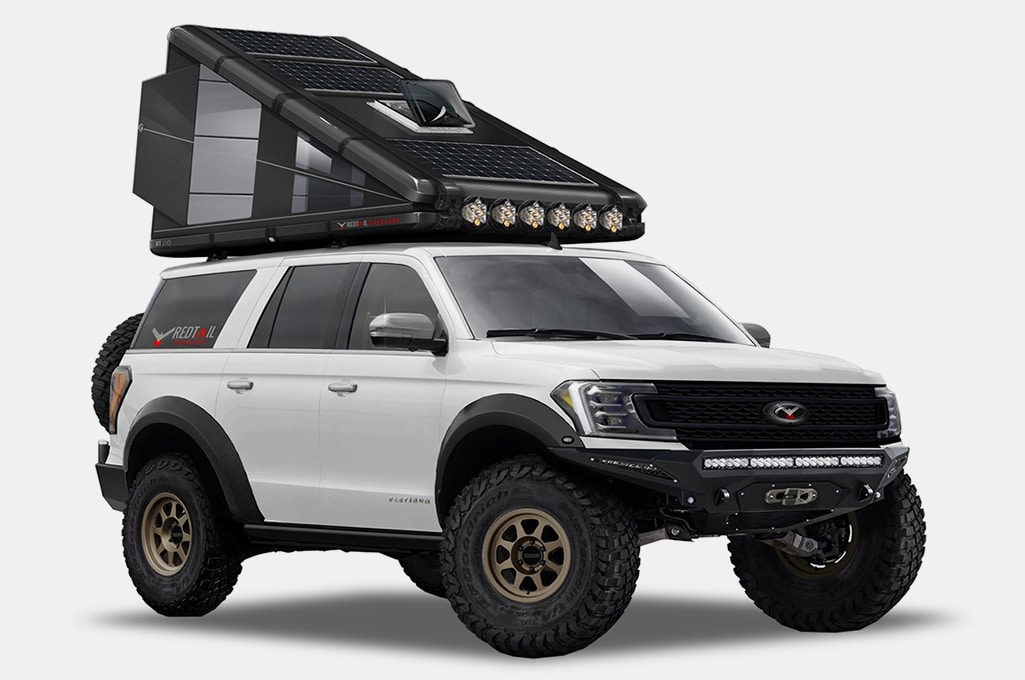 Redtail Carbon Fiber Rooftop Camper