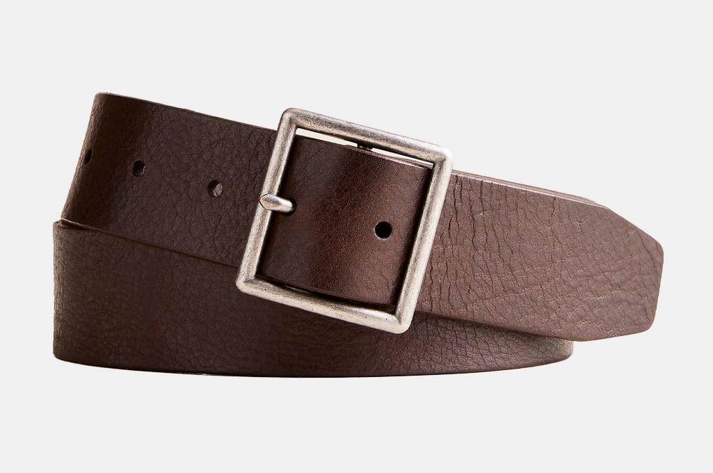 Wallace & Barnes Jeans Belt in Italian Leather