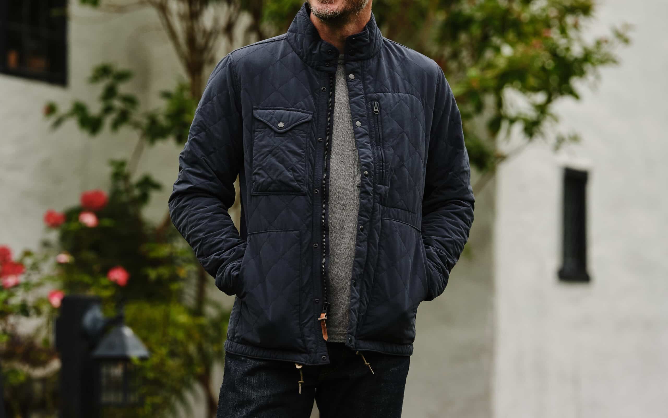 men's quilted jackets