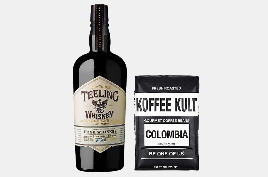 Teeling Small Batch Irish Whiskey and Koffee Kult Colombian Coffee Beans Huila Region Medium Roast