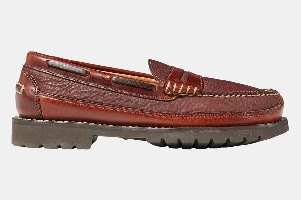 L.L. Bean Allagash Bison Handsewn Loafers