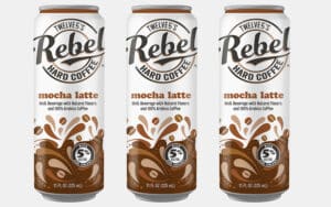 Rebel Hard Coffee Mocha Latte | GearMoose