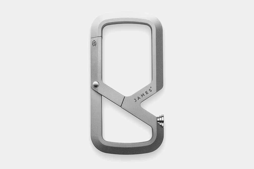 The James Brand Mehlville Titanium Carabiner