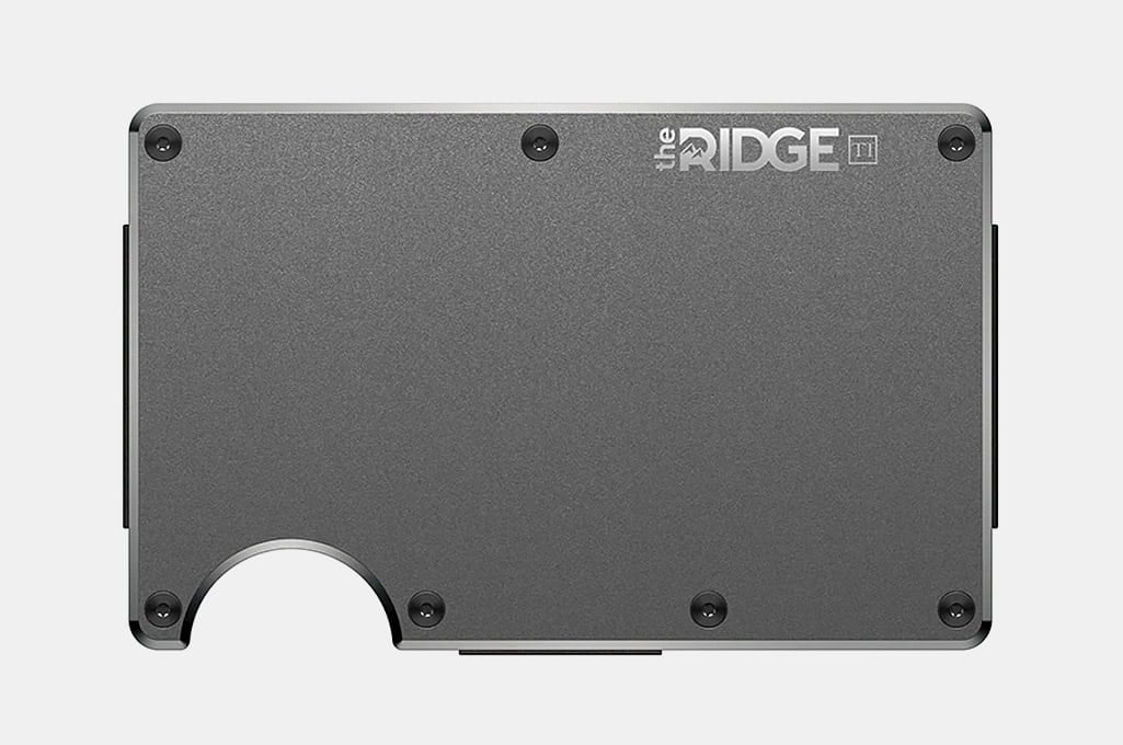 The Ridge Titanium Wallet