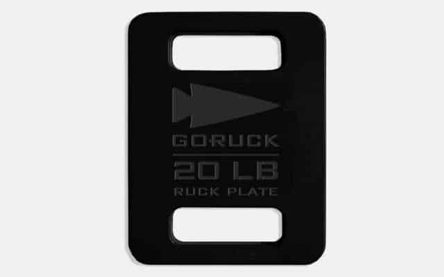 Plaque De Poids Goruck 20 Lb (9 Kg) Noire - Excellent état, Quelques Micro-rayures