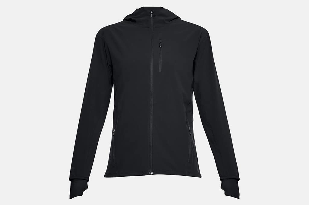 Black Under Armour Womens UA OutRun The Rain II Jacket - Get The Label