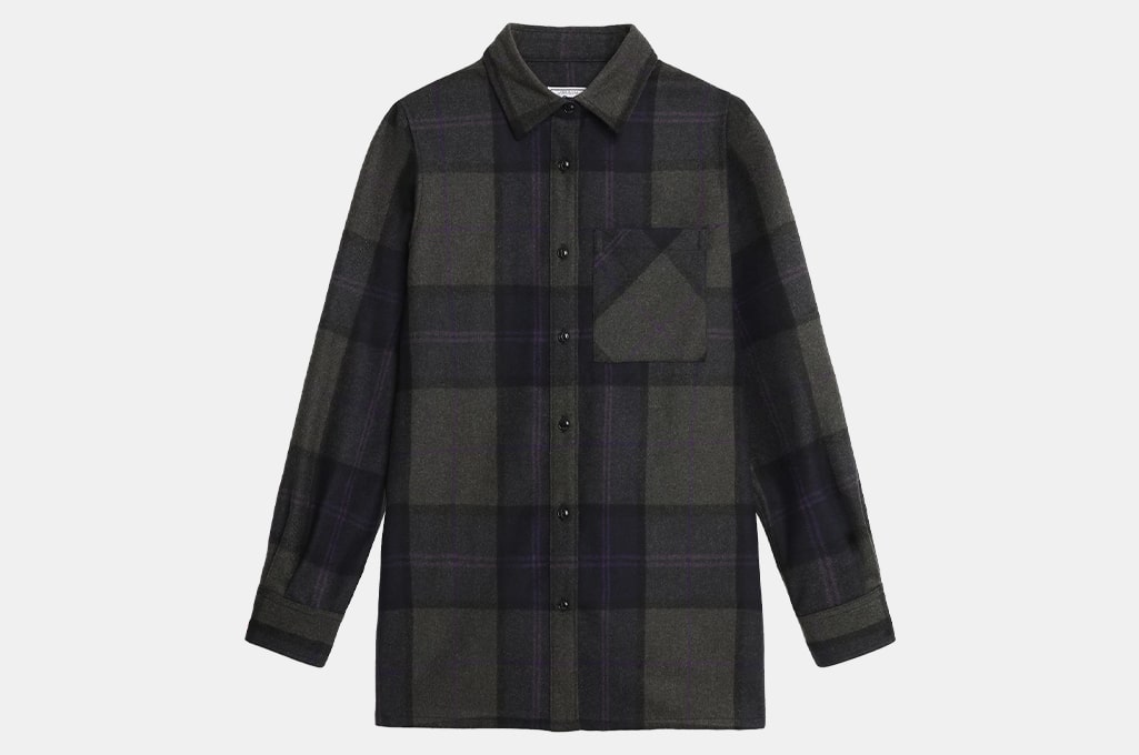 Woolrich Made in USA Boyfriend Overshirt