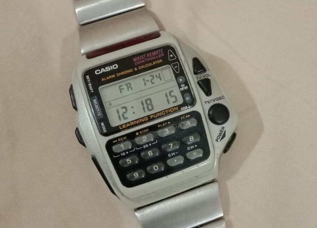 90s on sale calculator watch