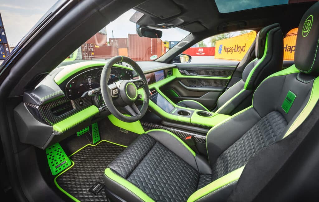 Brabus Porsche Taycan Turbo S Interior