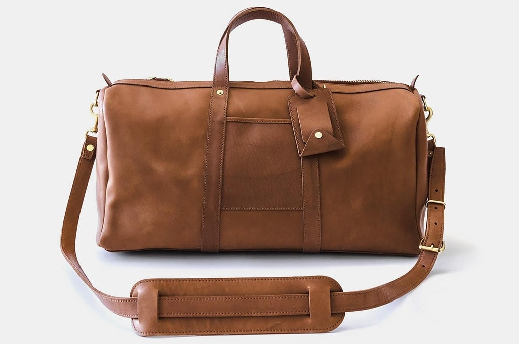 Top Grain Leather Duffle Bag - De Luca (I)