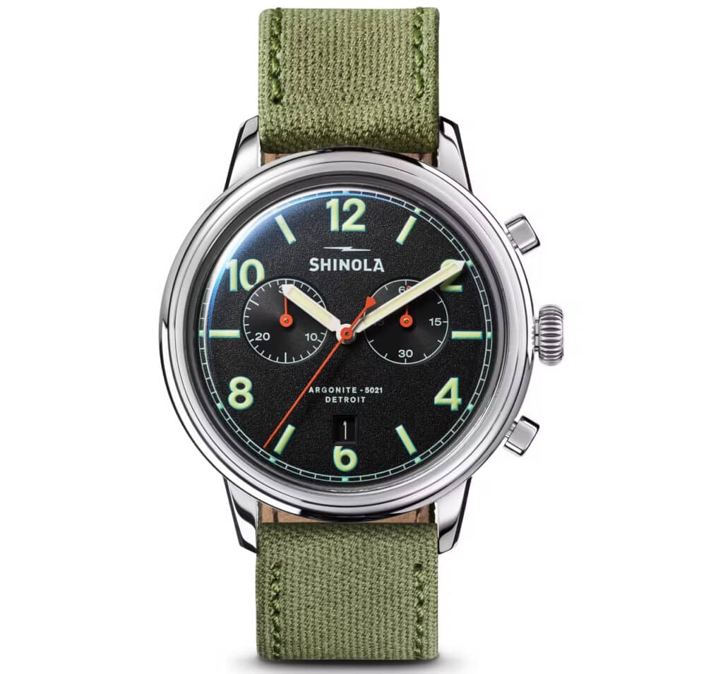 Shinola Traveler 2 Eye Chrono