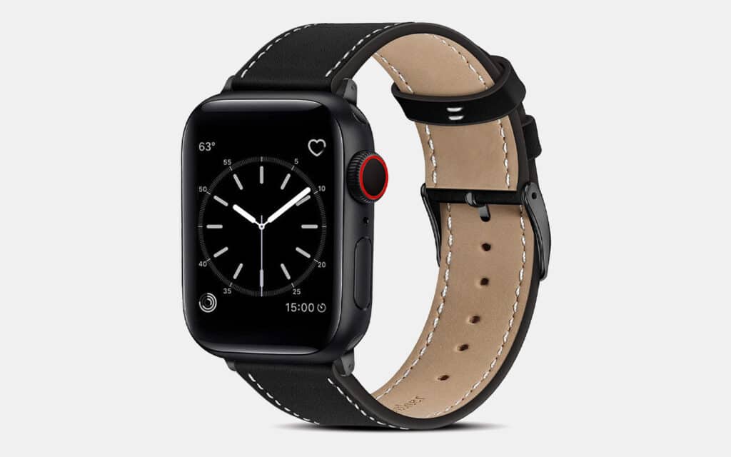 Marge Plus Genuine Leather Band for Apple Watch