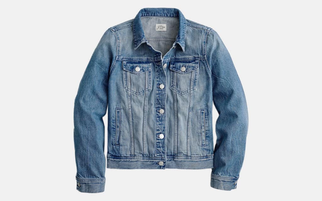 J.Crew Classic Denim Jacket in Brilliant Day Wash