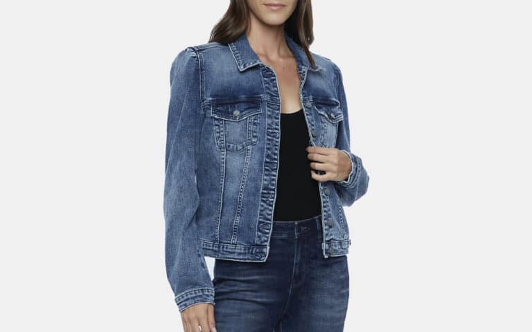 PIECES Giacca In Denim Donna PCTIKA - Jeans Giacca Moderna, Danish Brand, Cotone Resistente