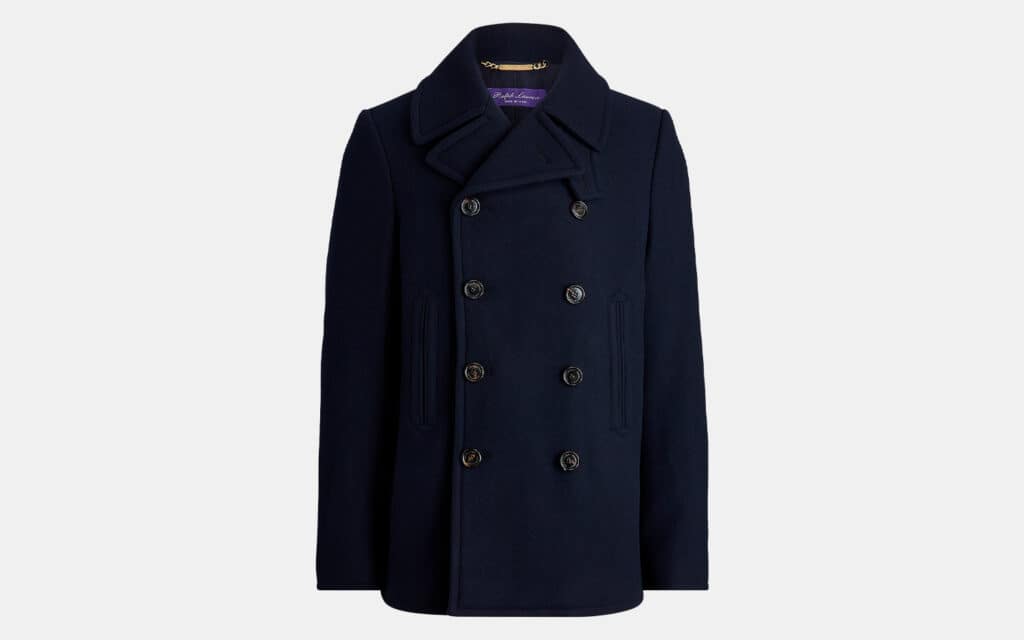 Ralph Lauren Fullerton Wool-Cashmere Peacoat