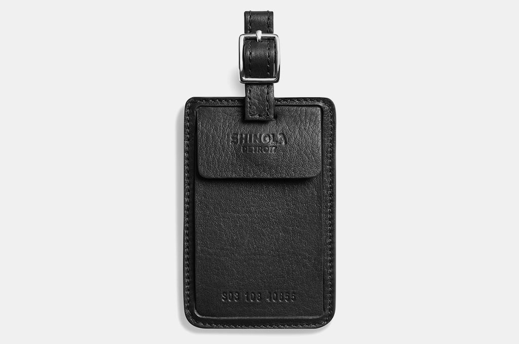 Shinola Leather Luggage ID