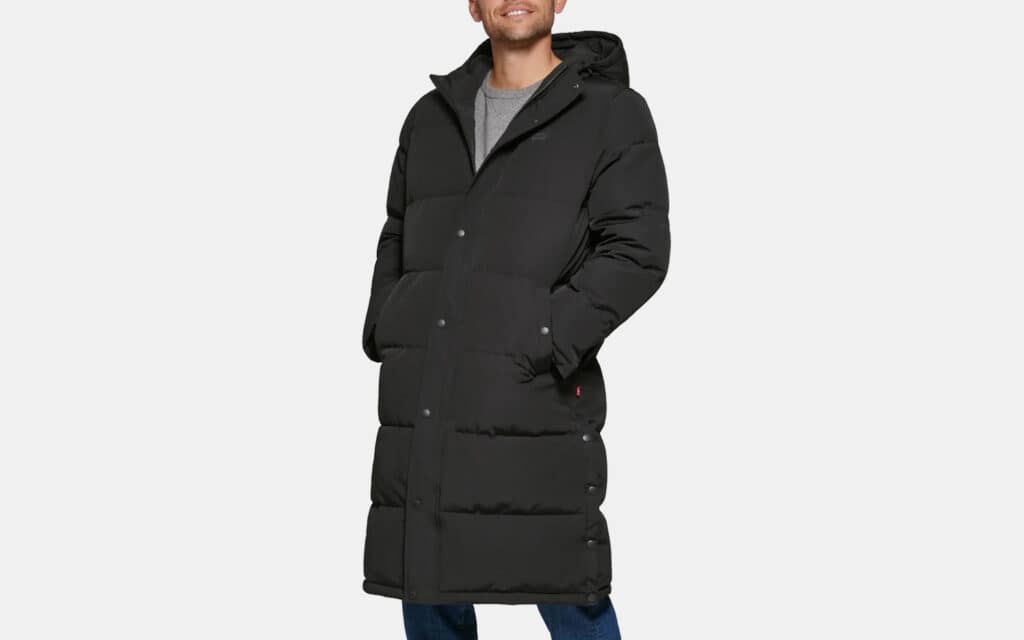 Levi’s Long Hooded Puffer Parka