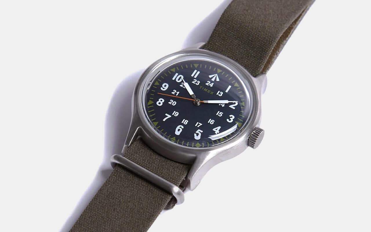 Cabourn Timex Nigel Cabourn X Timex Desert Watch Tan