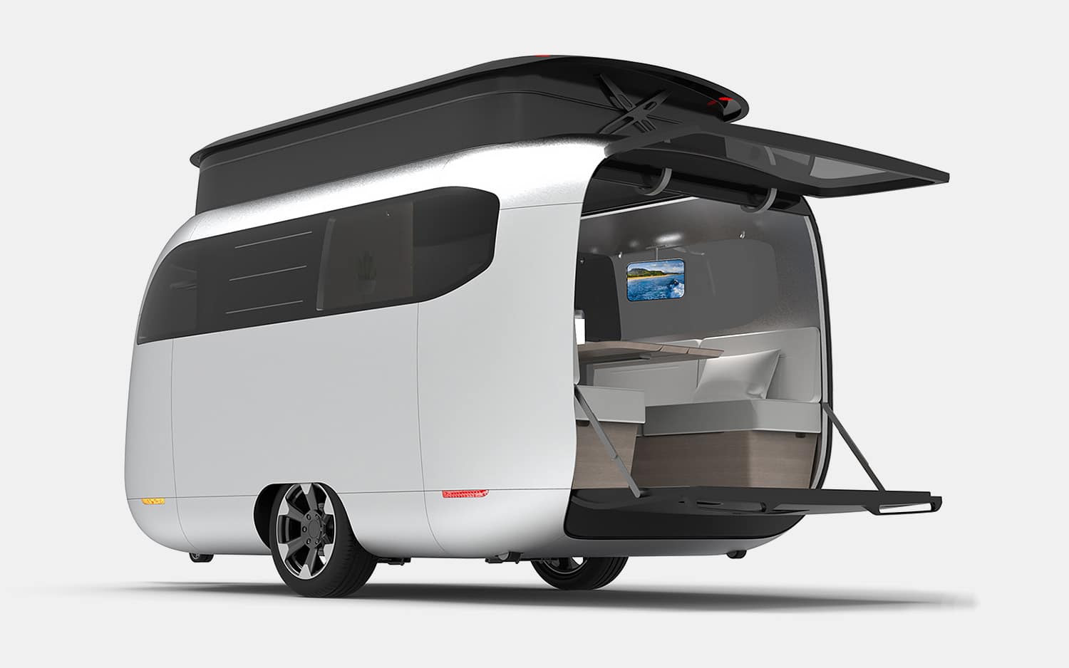 Porsche Studio x Airstream Concept Travel Trailer